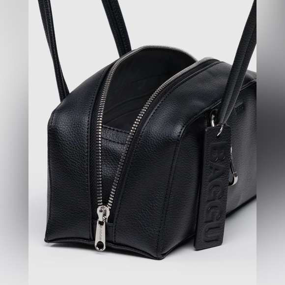 Baggu Small Recycled Leather Bowler Bag - Picture 4 of 5